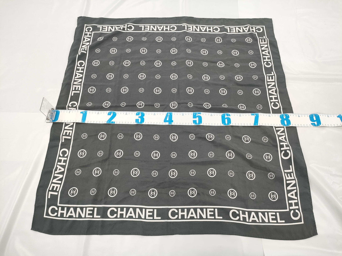 CHANEL Coco Mark Logo Scarf