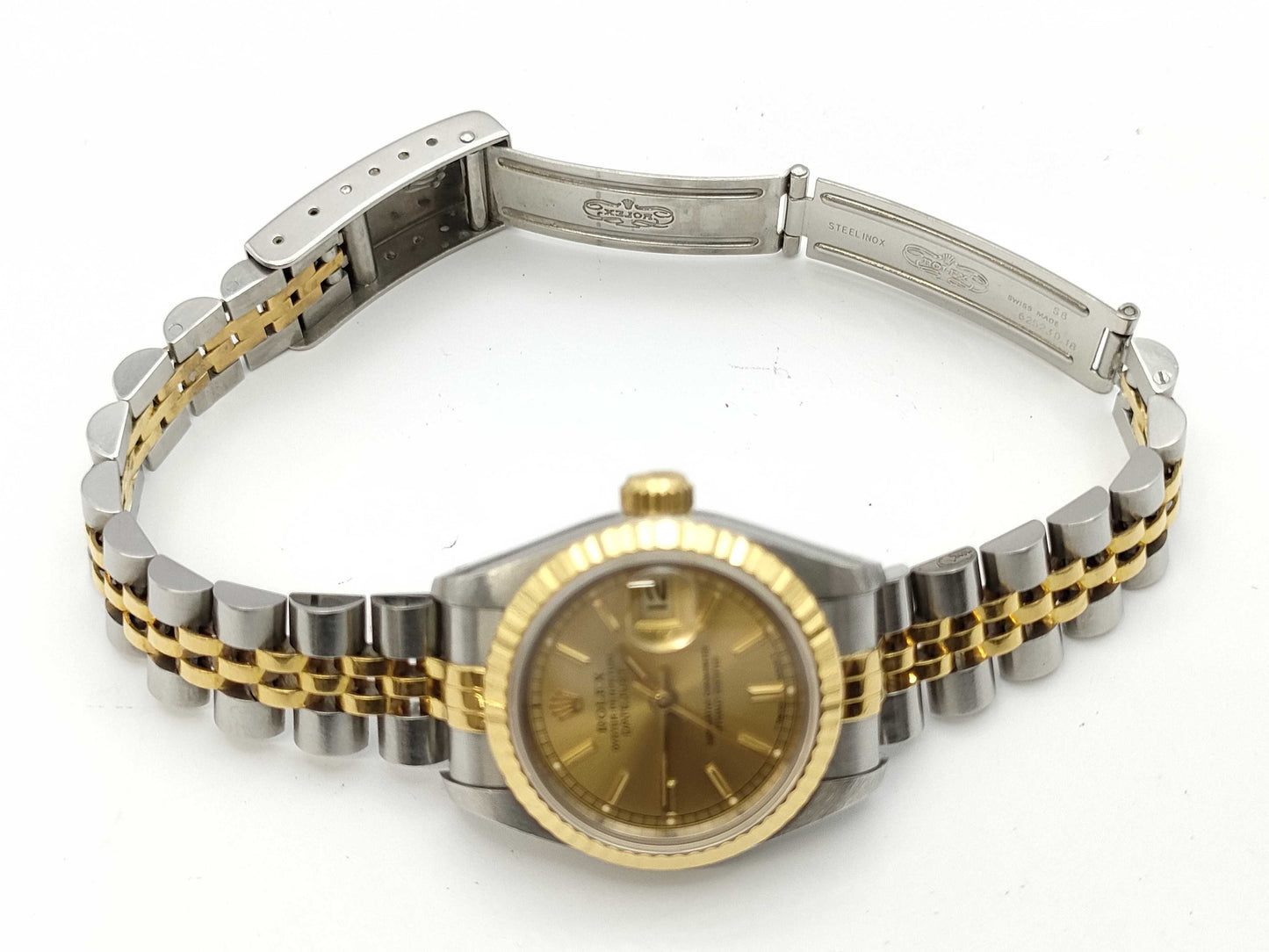 ROLEX 69173 S224143 Champagne Dial Women's Watch