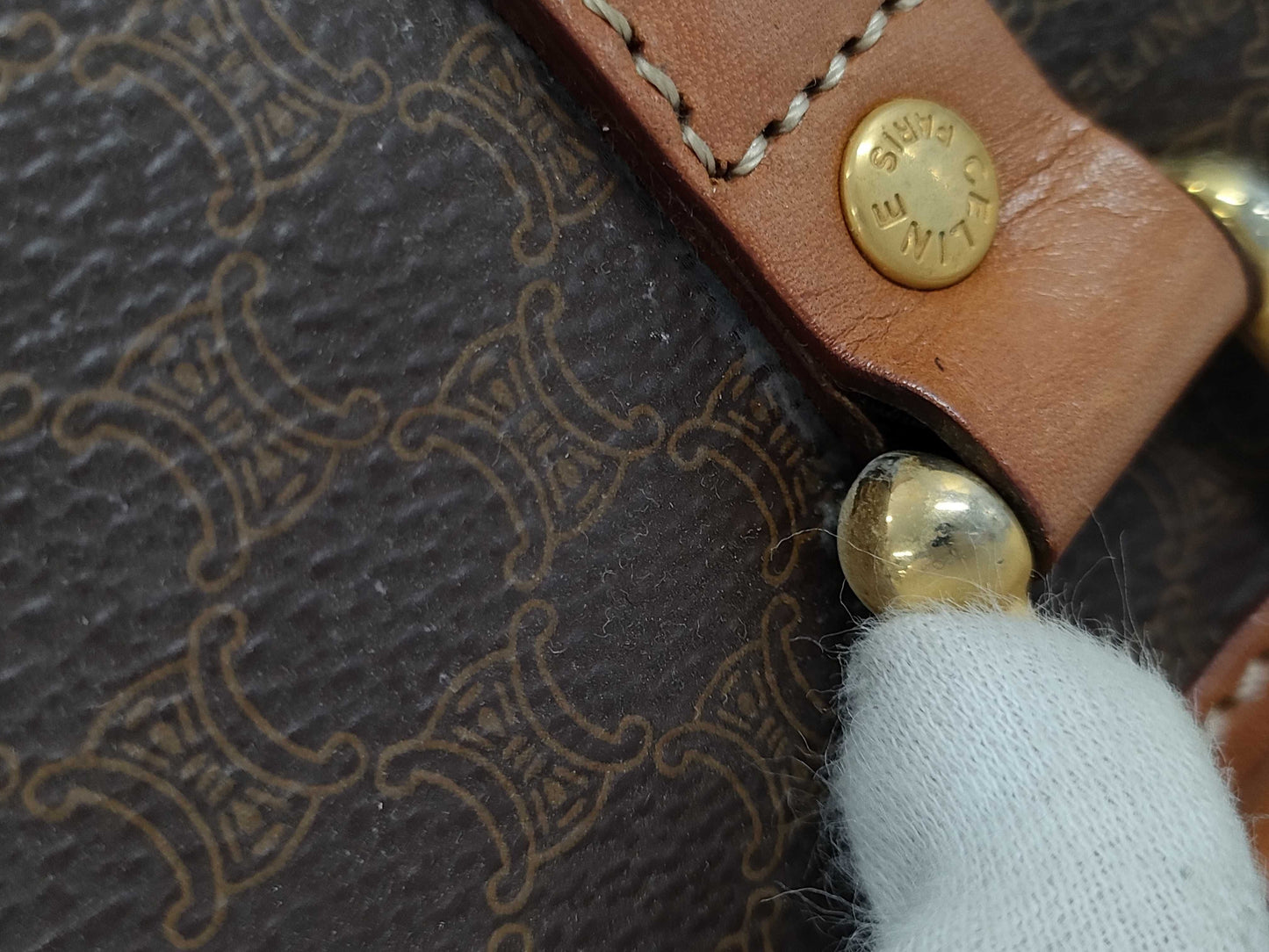 CELINE Mini Boston Handbag