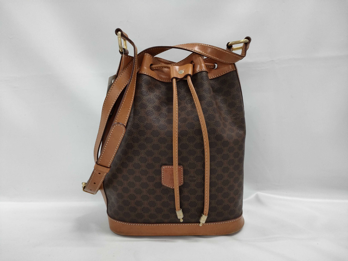CELINE Drawstring Bag Shoulder Bag