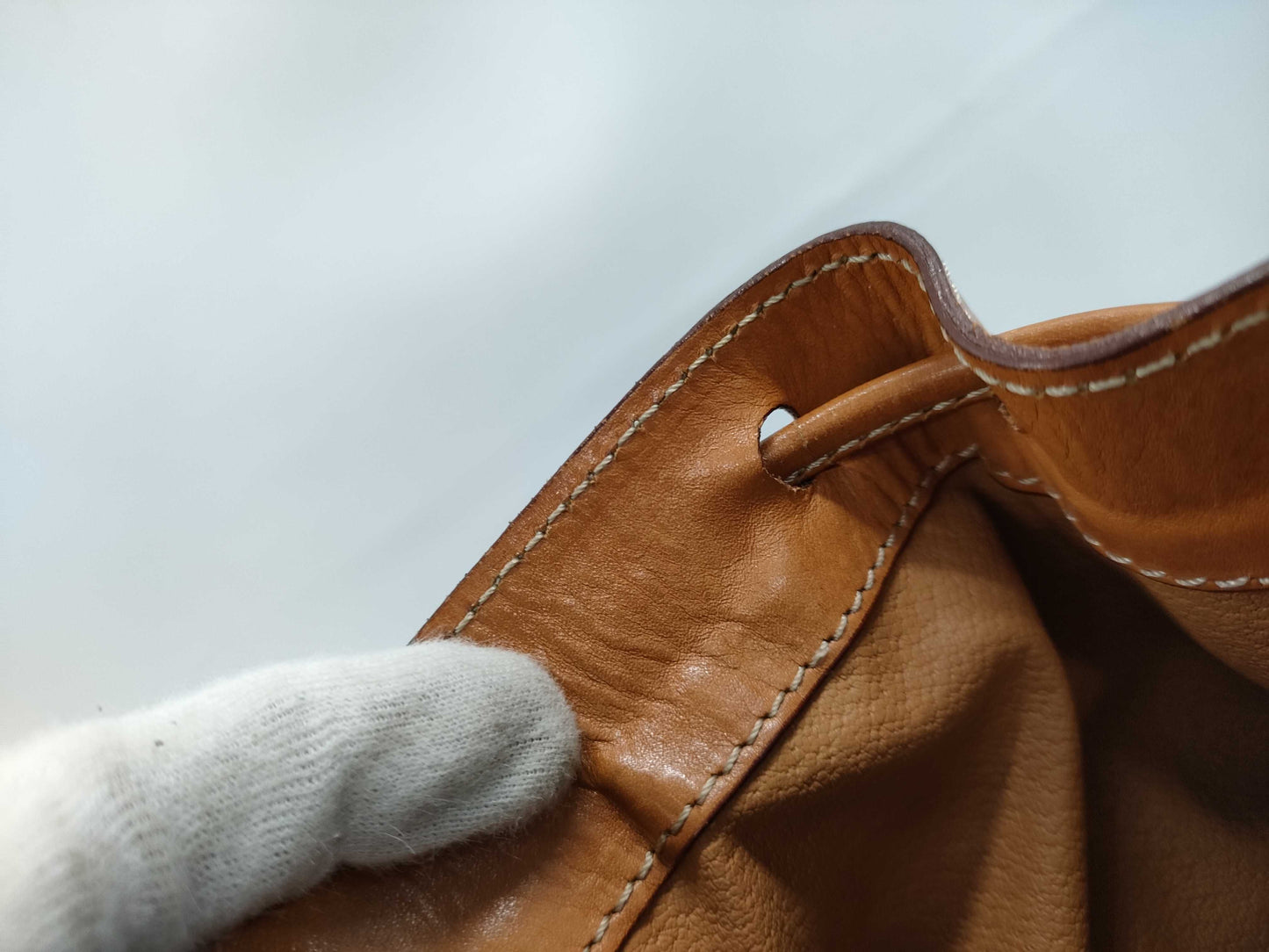 CELINE Drawstring Bag Shoulder Bag
