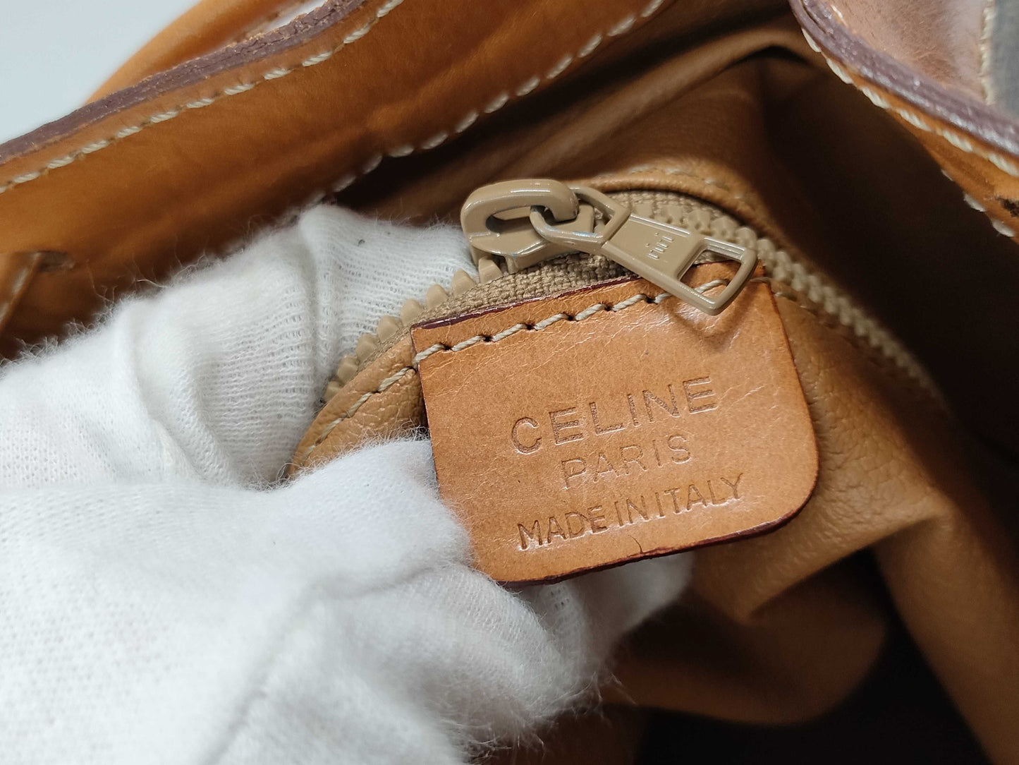 CELINE Drawstring Bag Shoulder Bag