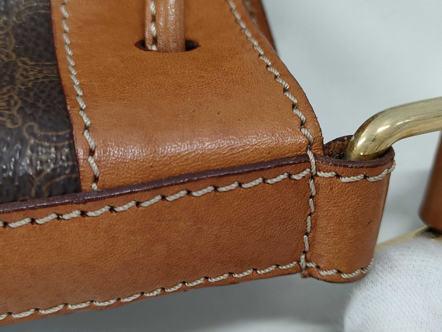 CELINE Drawstring Bag Shoulder Bag