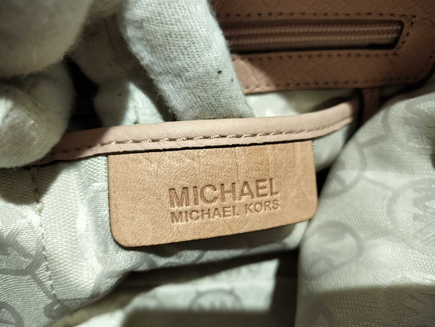 Michael Kors 2-way leather shoulder bag
