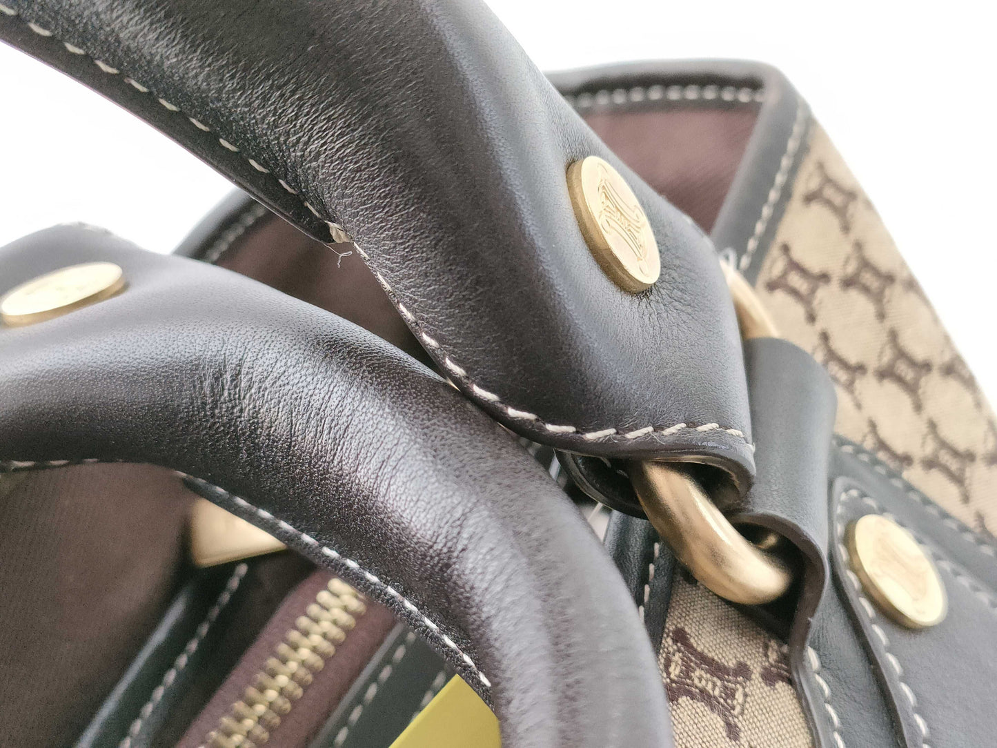 CELINE Macadam Handbag