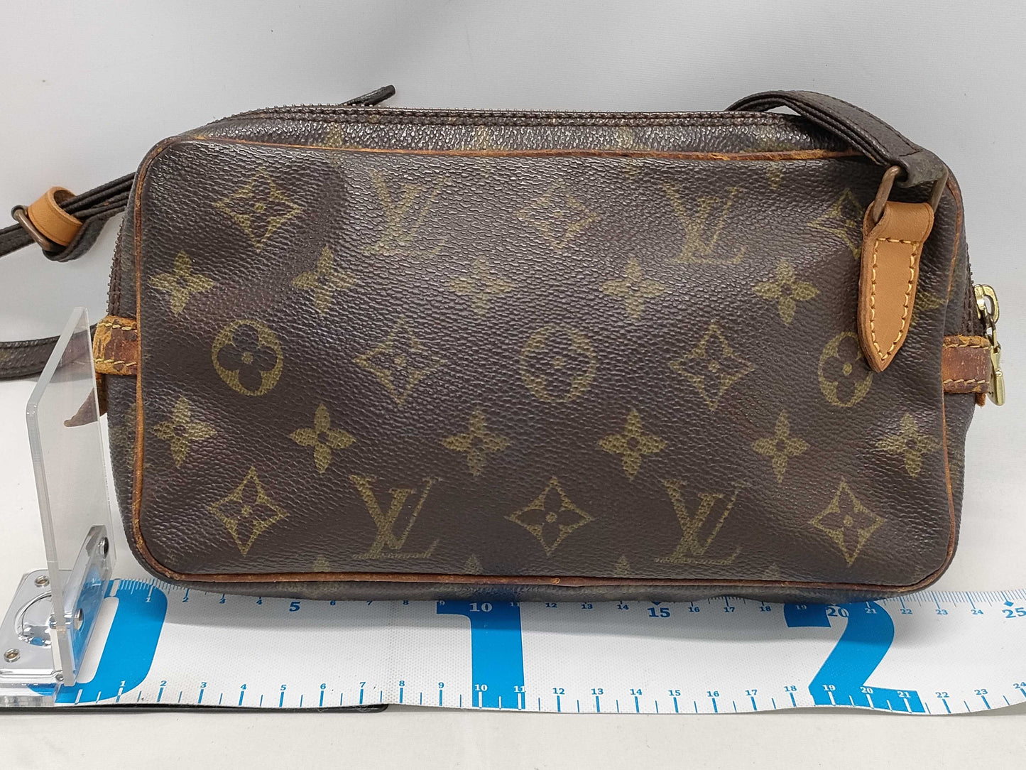 LOUIS VUITTON Monogram M51828 Pochette Marly Bandouliere Shoulder Bag