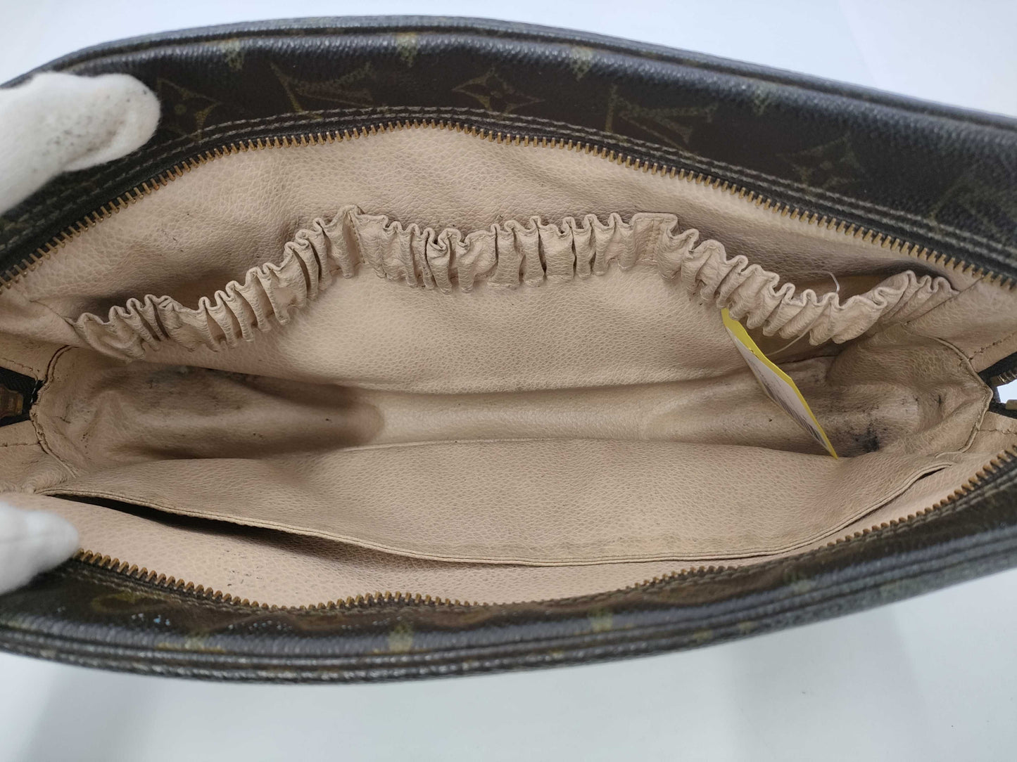LOUIS VUITTON True Toilet Second Bag with Detached Zipper