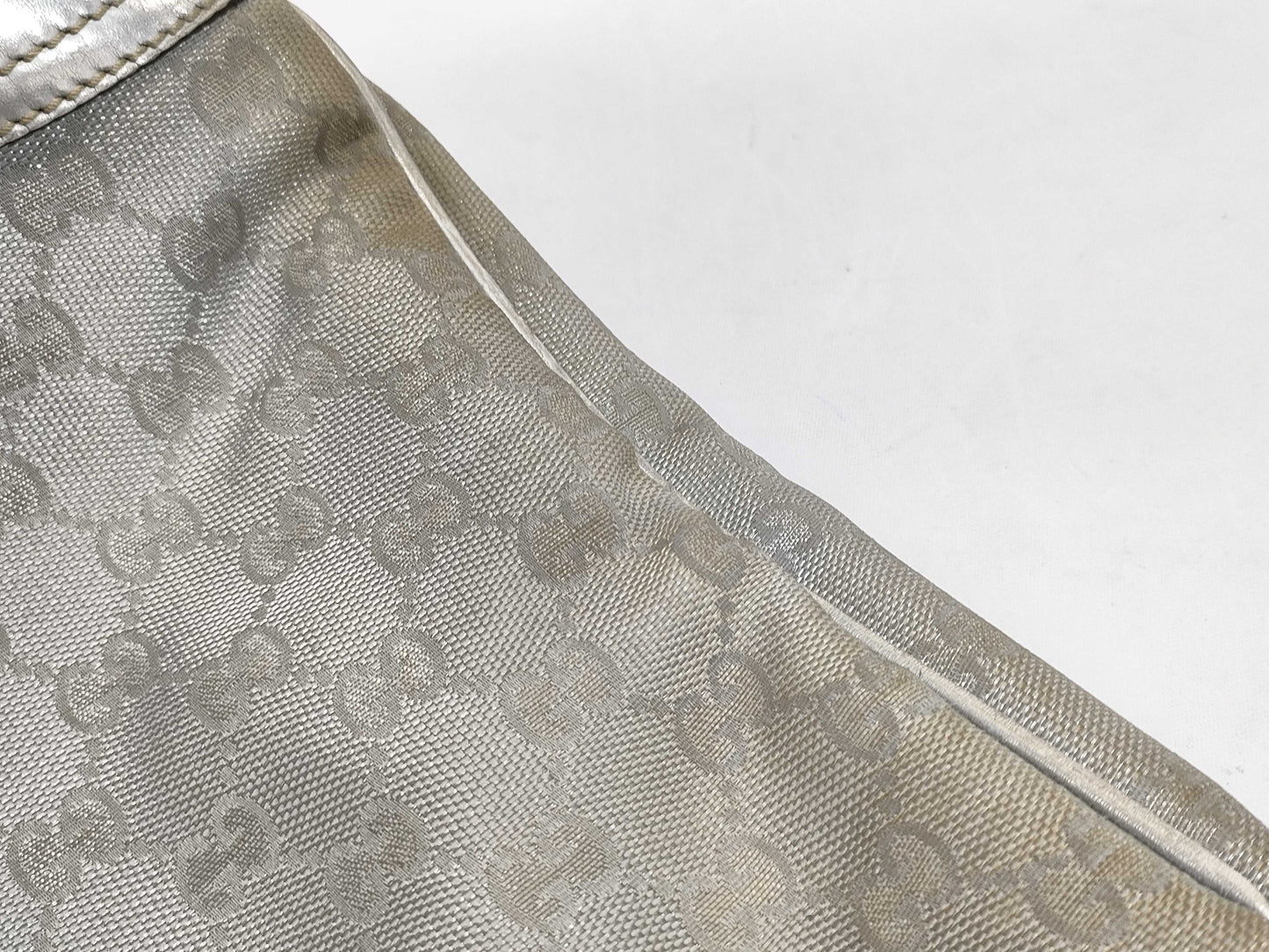 GUCCI GG Canvas New Brit Tote Bag 169945 Tote Bag