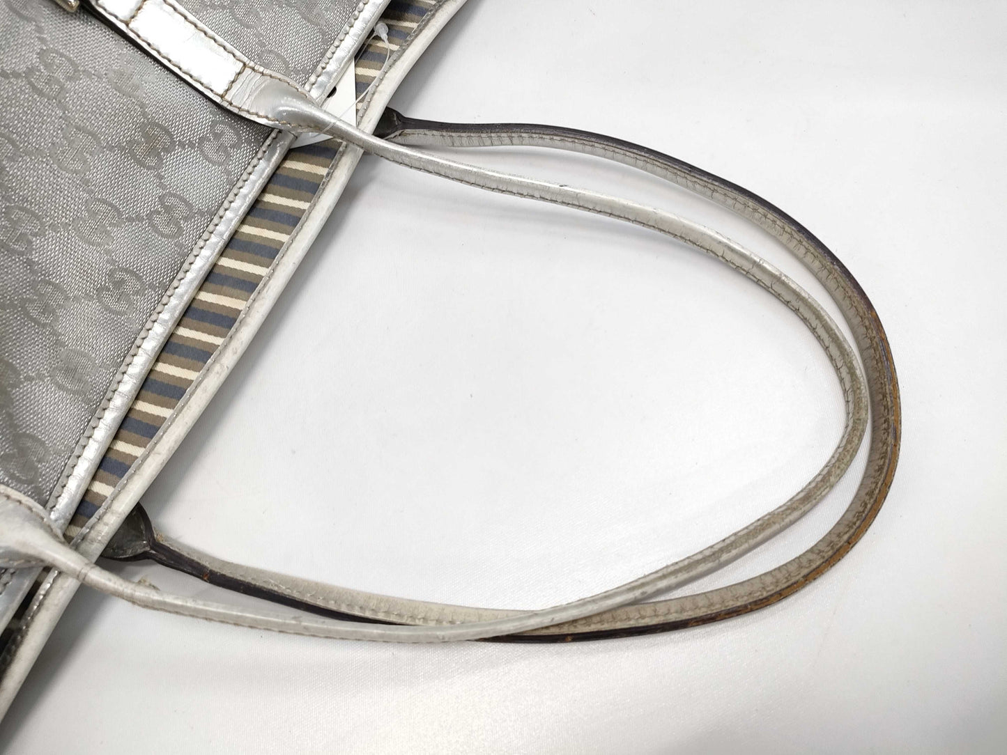GUCCI GG Canvas New Brit Tote Bag 169945 Tote Bag
