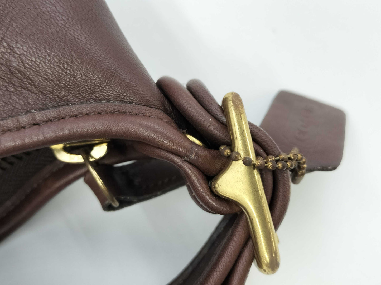 COACH Old Coach 9085 Gold Hardware Handbag