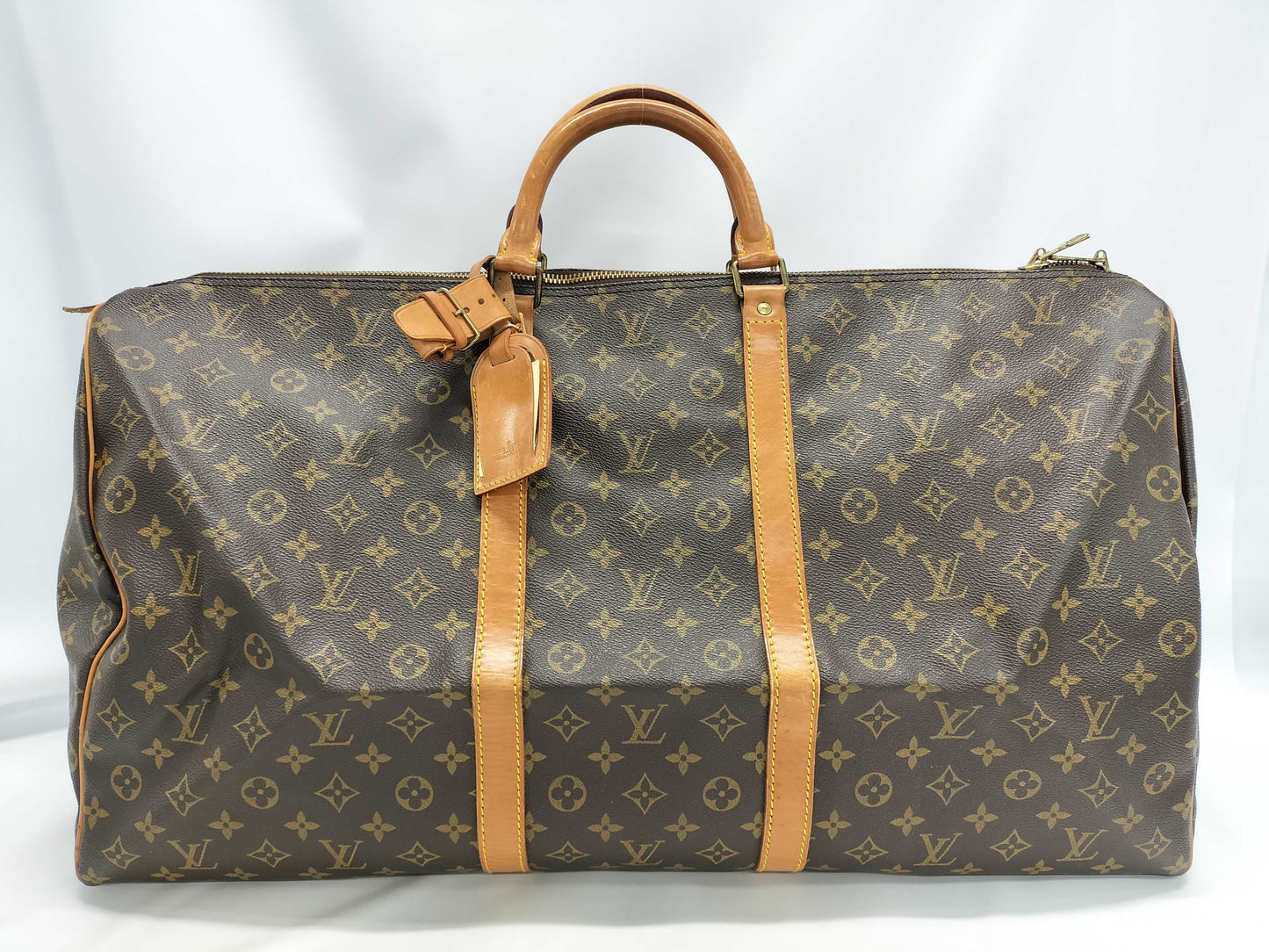 LOUIS VUITTON Monogram M41422 Keepall 60 Boston Bag