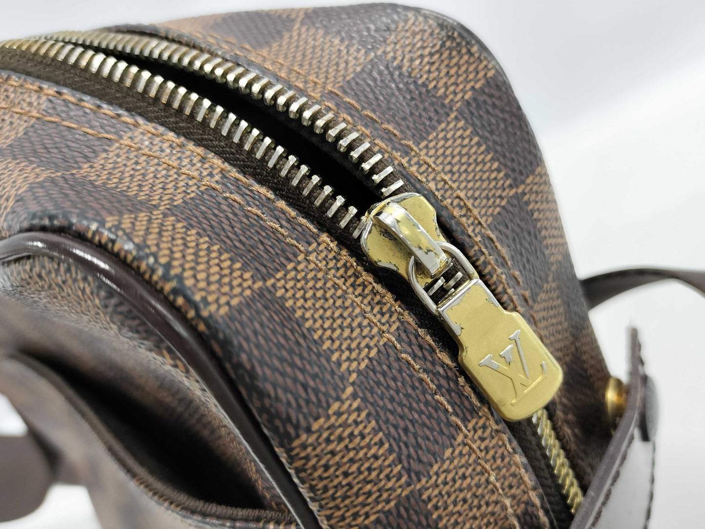 LOUIS VUITTON Damier N41442 Olaf PM Shoulder Bag