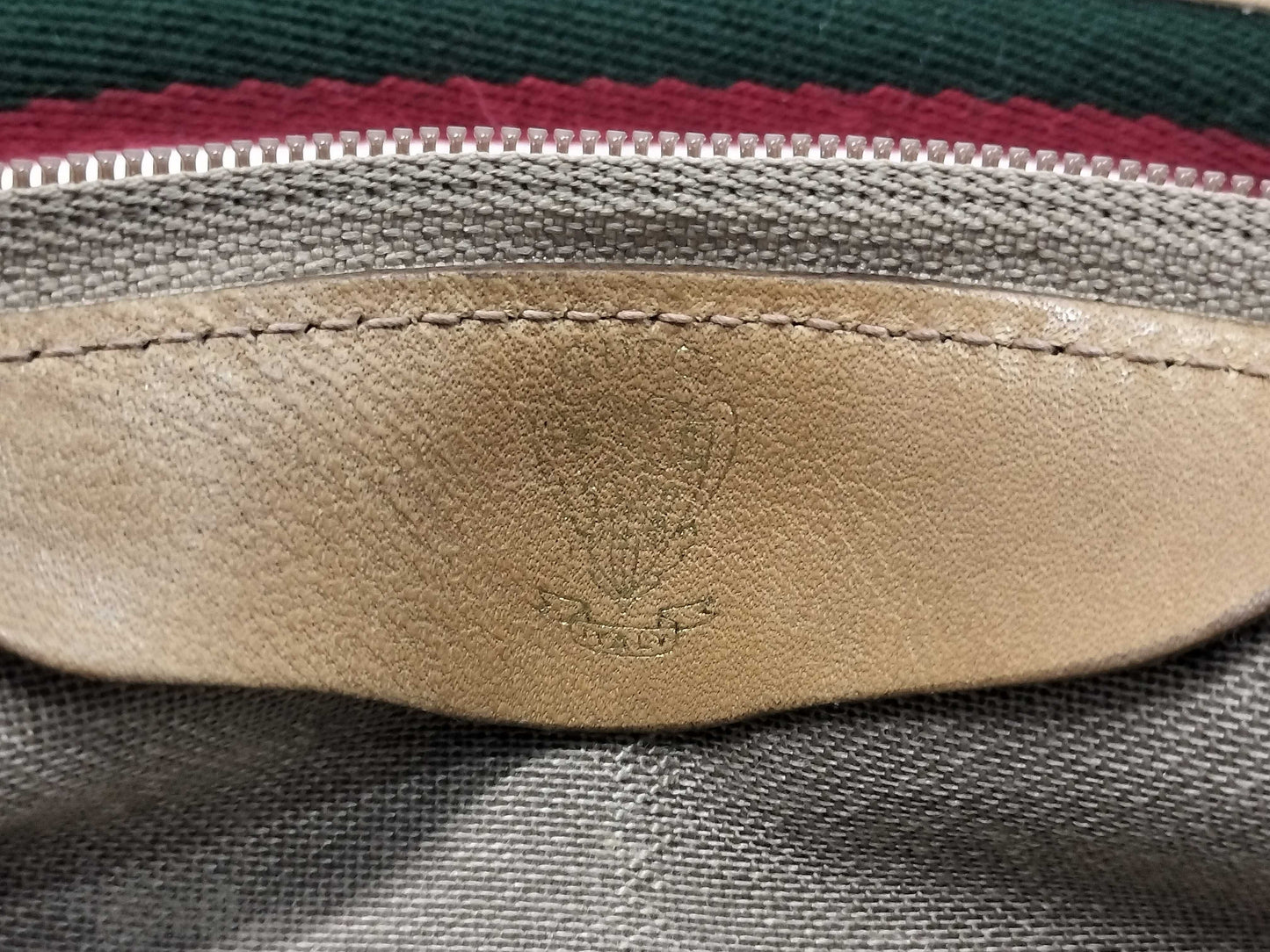 GUCCI Boston Bag Sherry Old Boston Bag