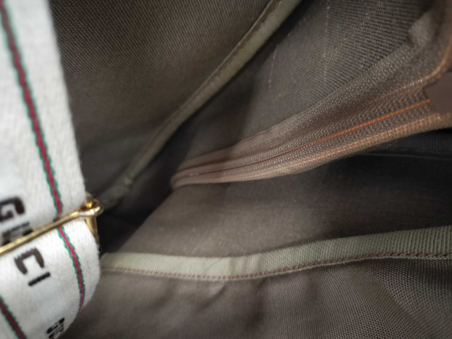 GUCCI Boston Bag Sherry Old Boston Bag