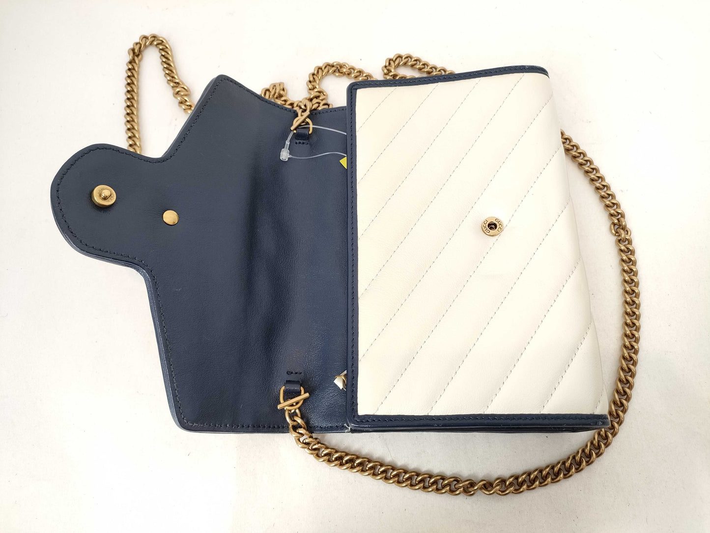 GUCCI GG Marmont Chain Wallet 573807 493075 Shoulder Bag