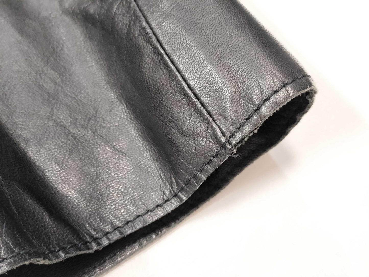 ARMANI JEANS Leather Coat Jacket
