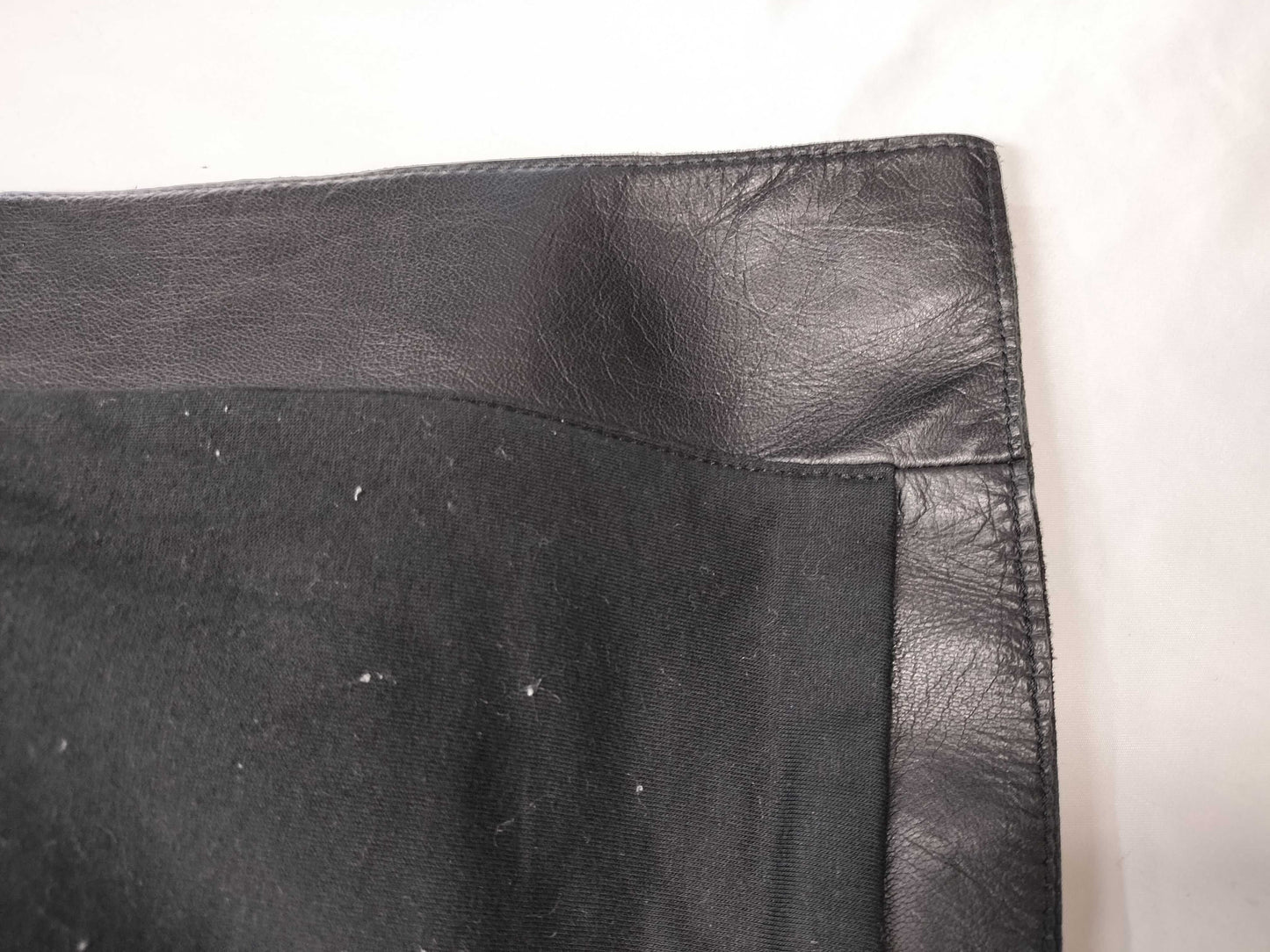 ARMANI JEANS Leather Coat Jacket