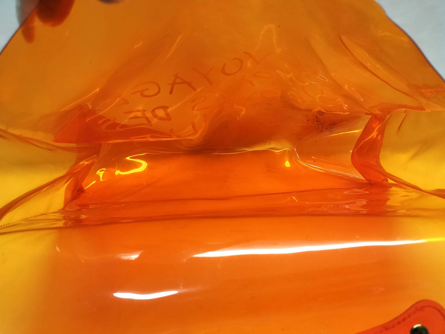 HERMES orange handbag