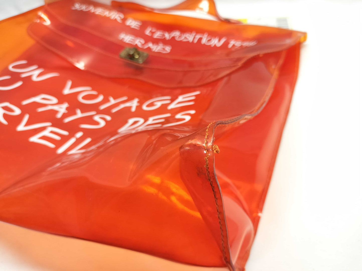 HERMES orange handbag