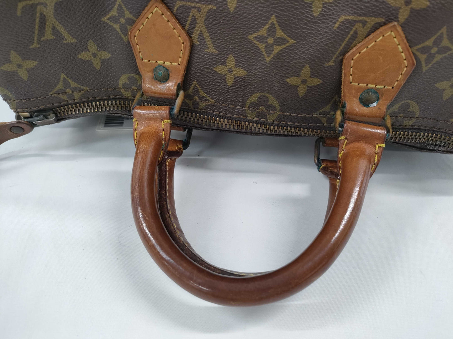 LOUIS VUITTON Monogram Old Speedy 30 Boston Bag