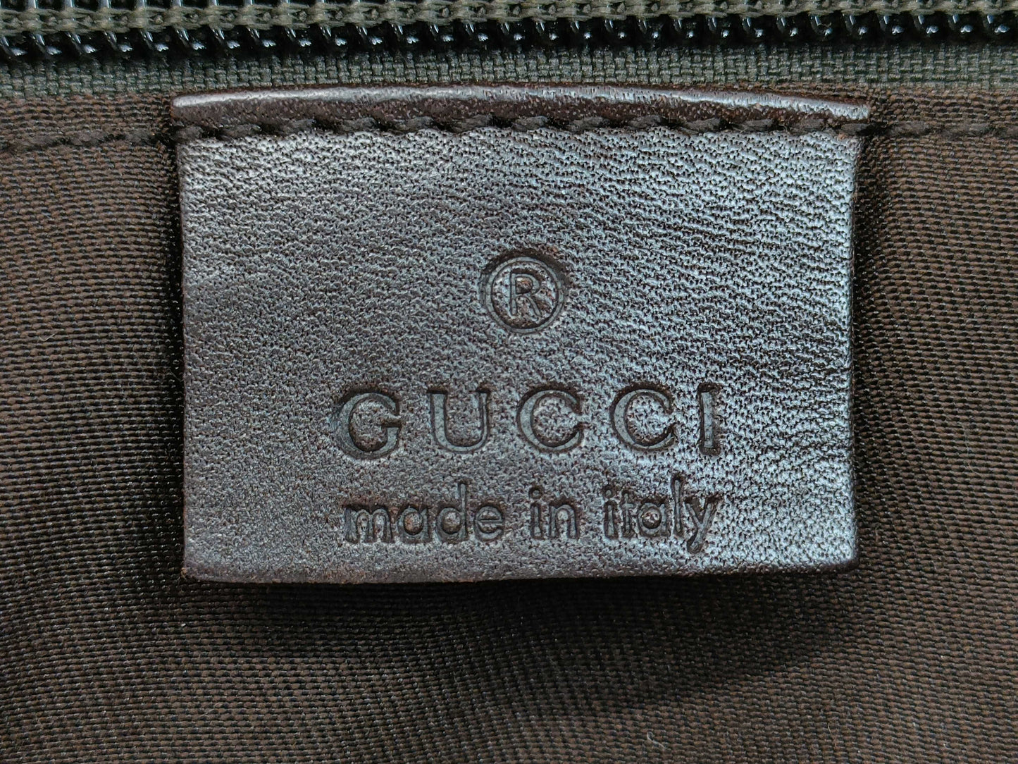 GUCCI GG Canvas Messenger Shoulder Bag