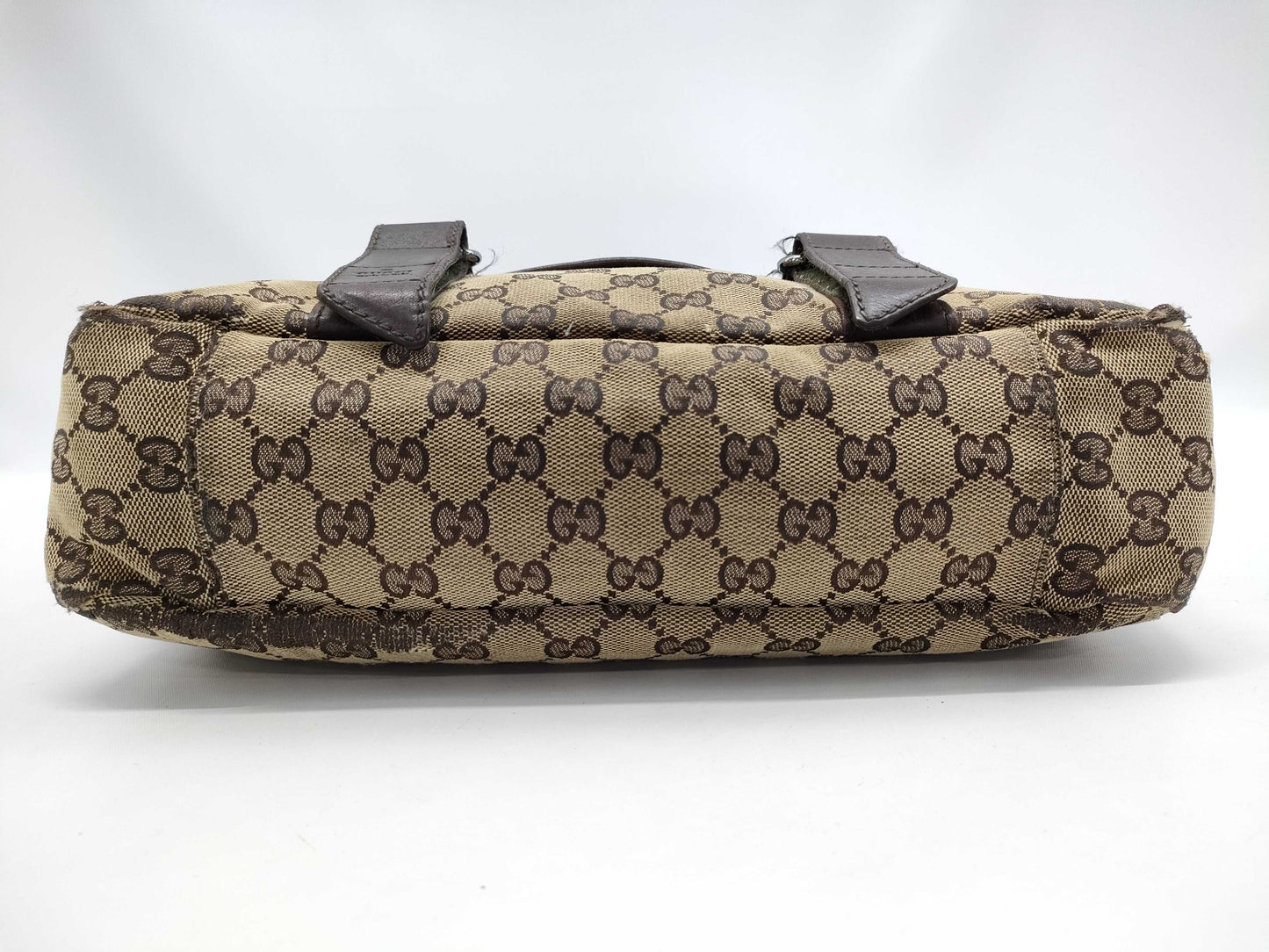 GUCCI GG Canvas Messenger Shoulder Bag