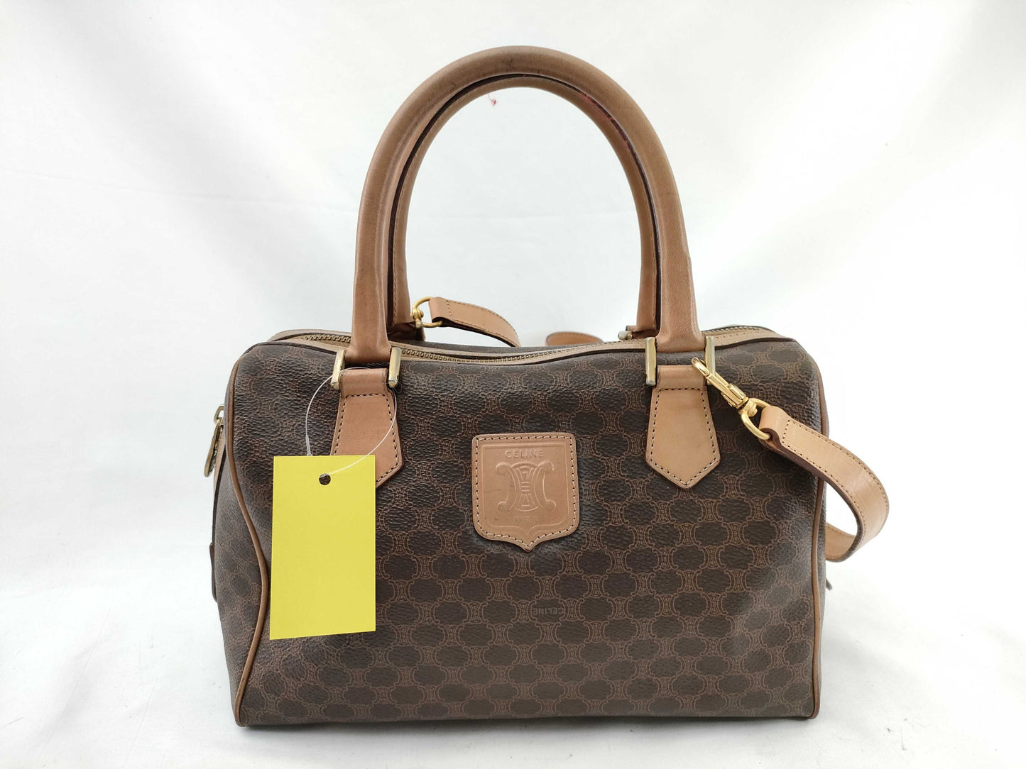 CELINE Macadam 2-Way Shoulder Bag/Handbag