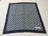 Dior Trotter Trotter Navy x White Scarf