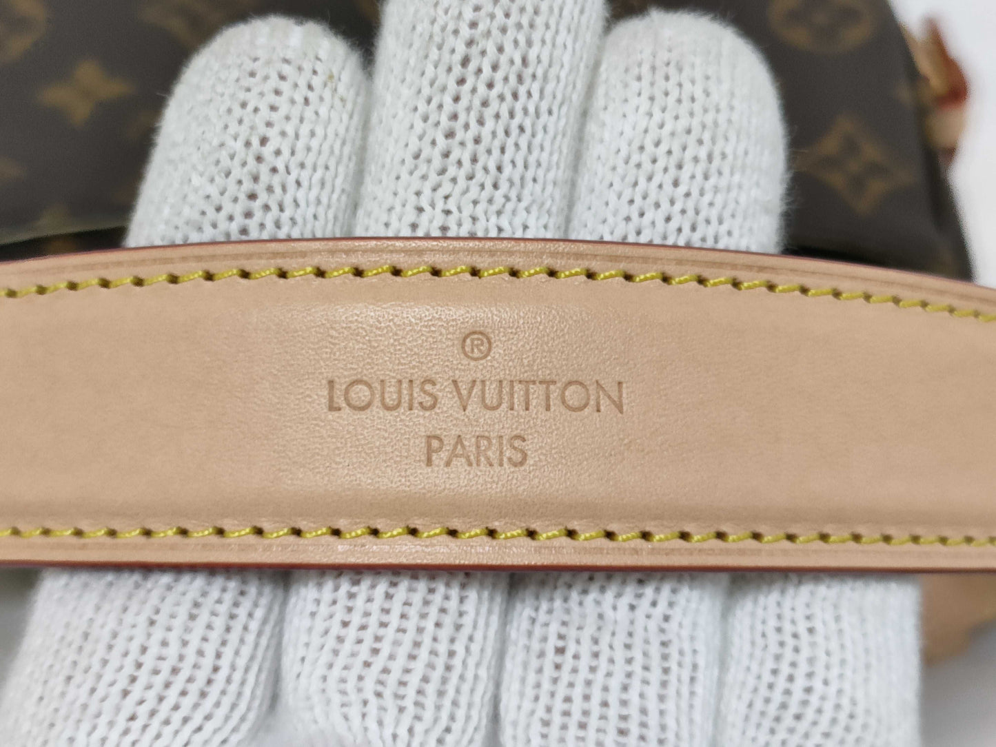 LOUIS VUITTON RFID Verified, Serial Number Unverified, Monogram Saumur BB Shoulder Bag