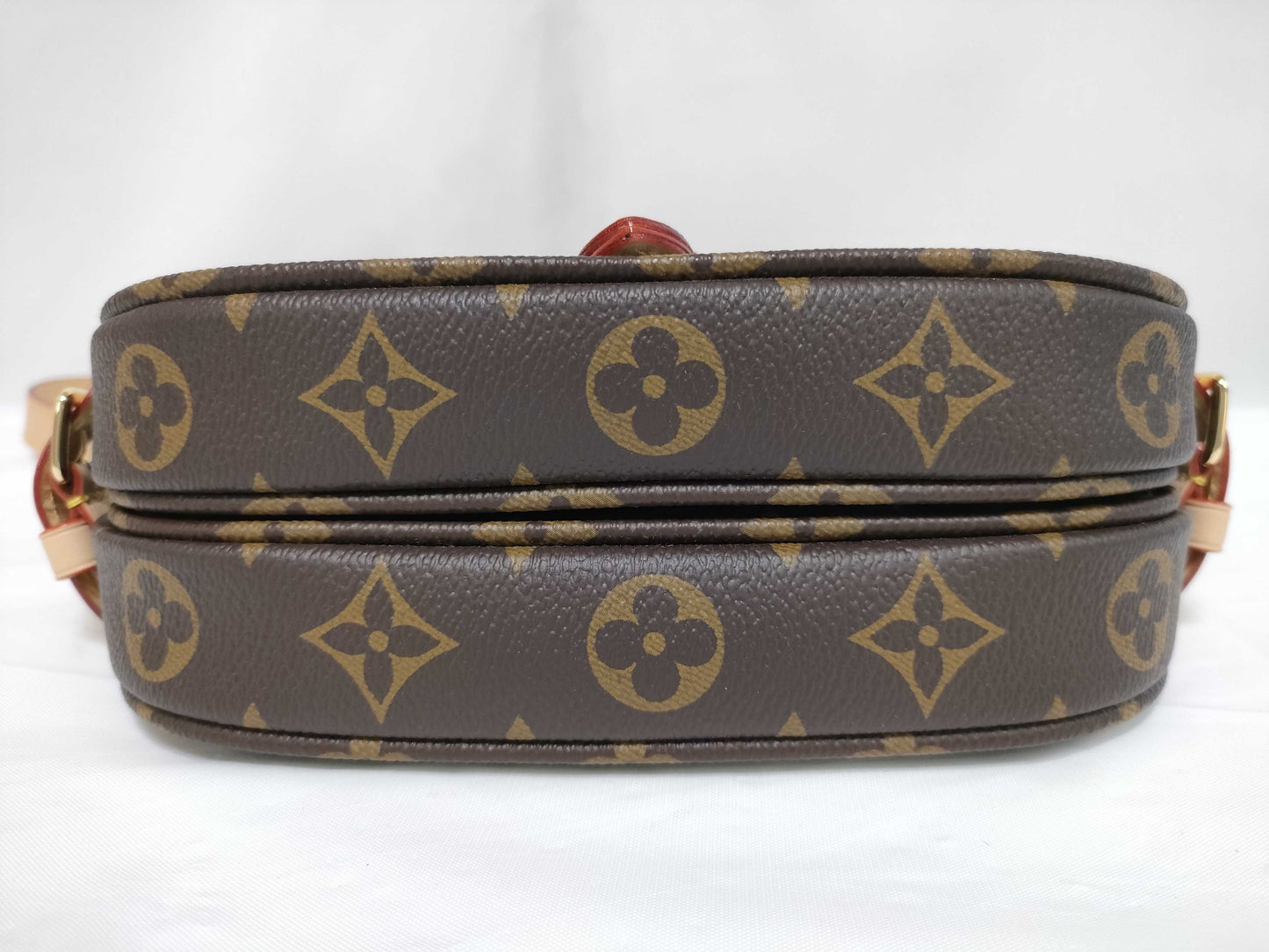 LOUIS VUITTON RFID Verified, Serial Number Unverified, Monogram Saumur BB Shoulder Bag