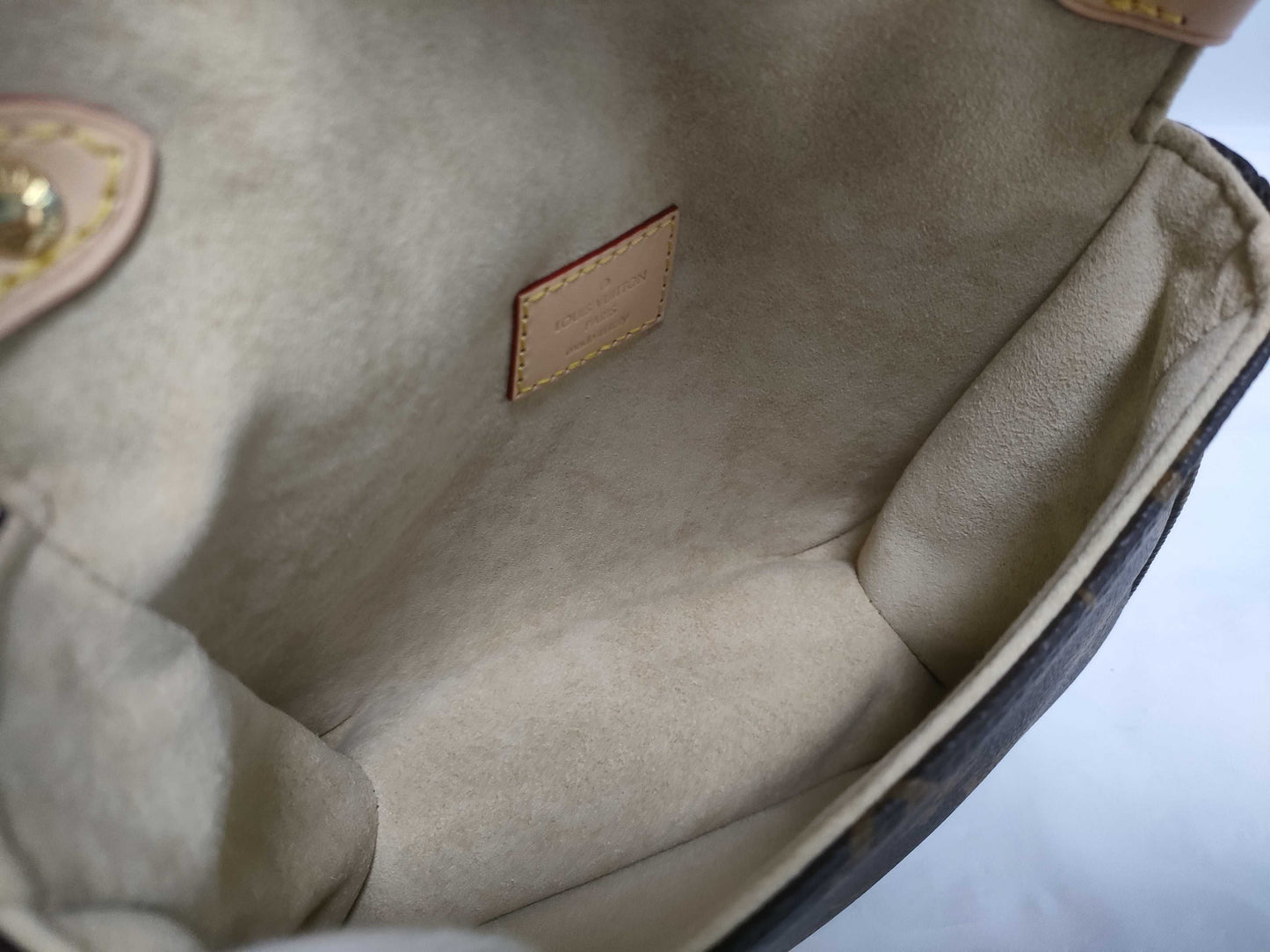 LOUIS VUITTON RFID Verified, Serial Number Unverified, Monogram Saumur BB Shoulder Bag