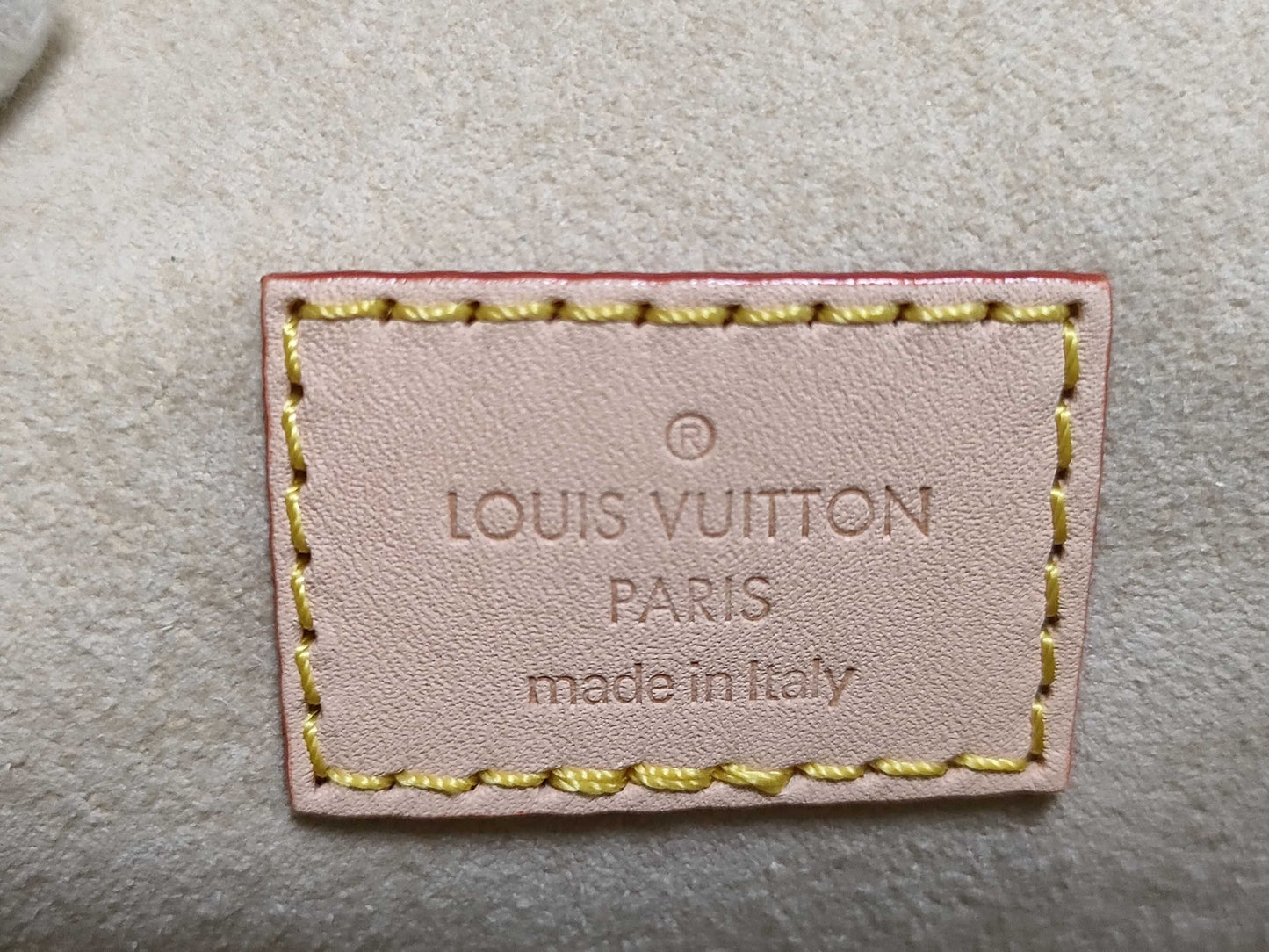 LOUIS VUITTON RFID Verified, Serial Number Unverified, Monogram Saumur BB Shoulder Bag