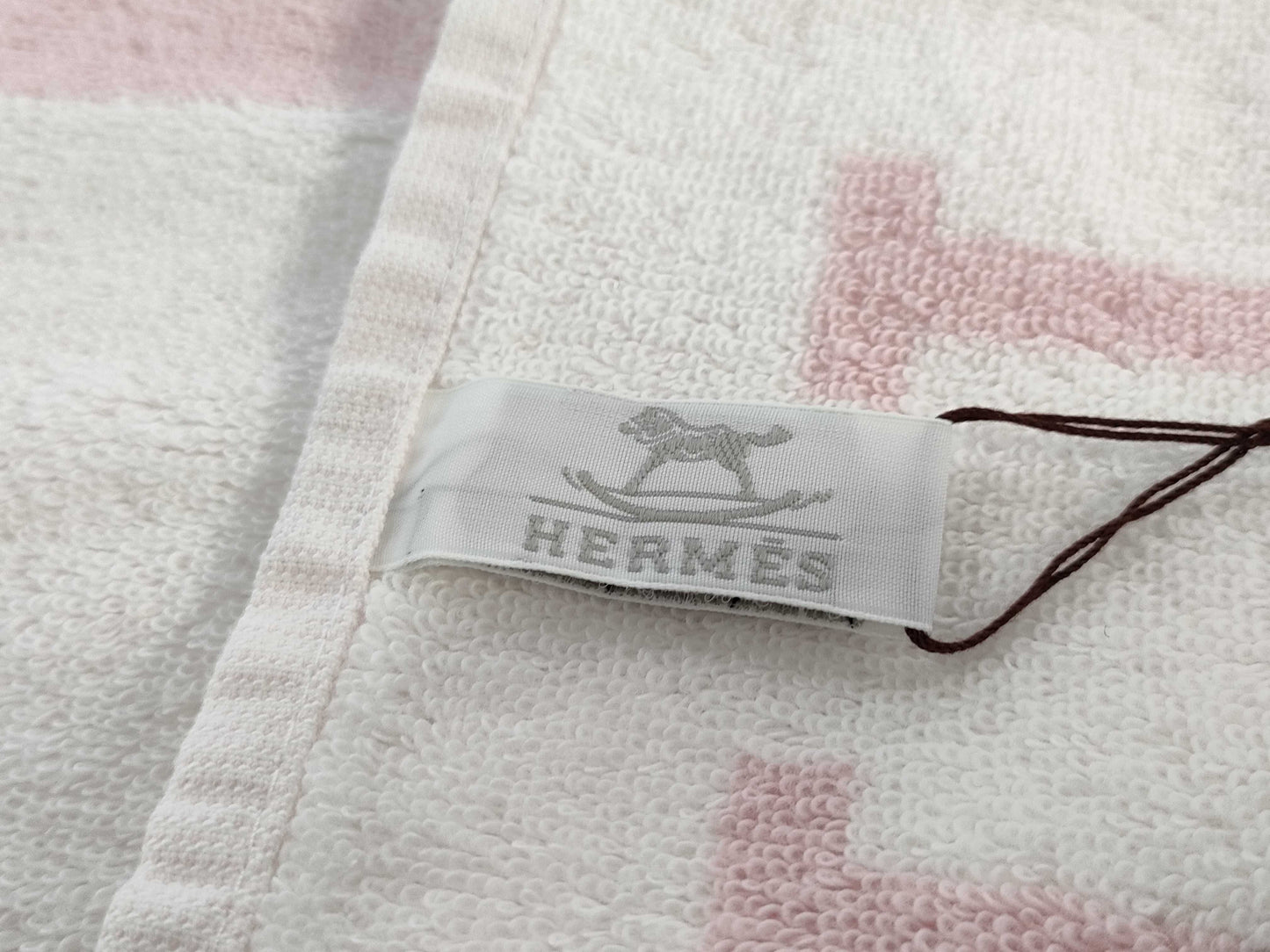 HERMES Avalon Towel Handkerchief with Tag Other Accessories