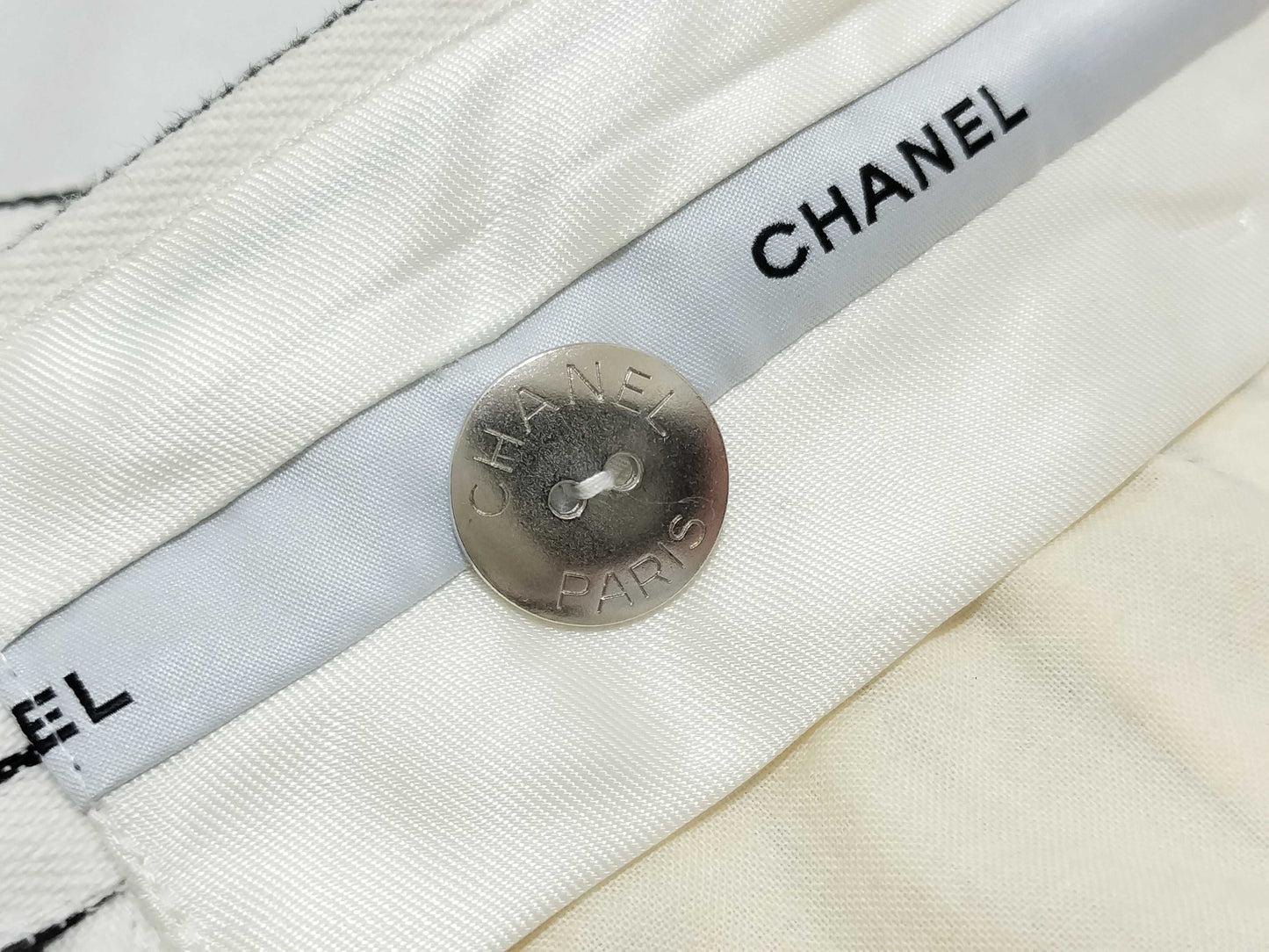 CHANEL Pants/Cotton/Size 38 Pants