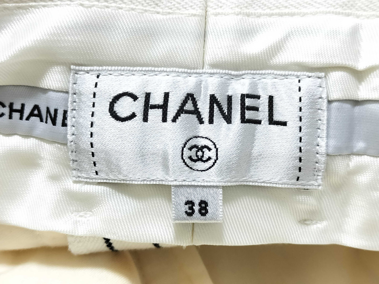 CHANEL Pants/Cotton/Size 38 Pants