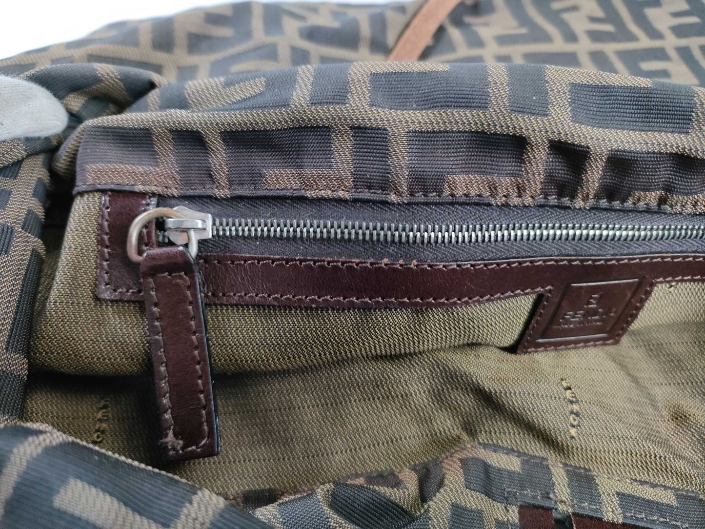 FENDI Zucca pattern tote bag
