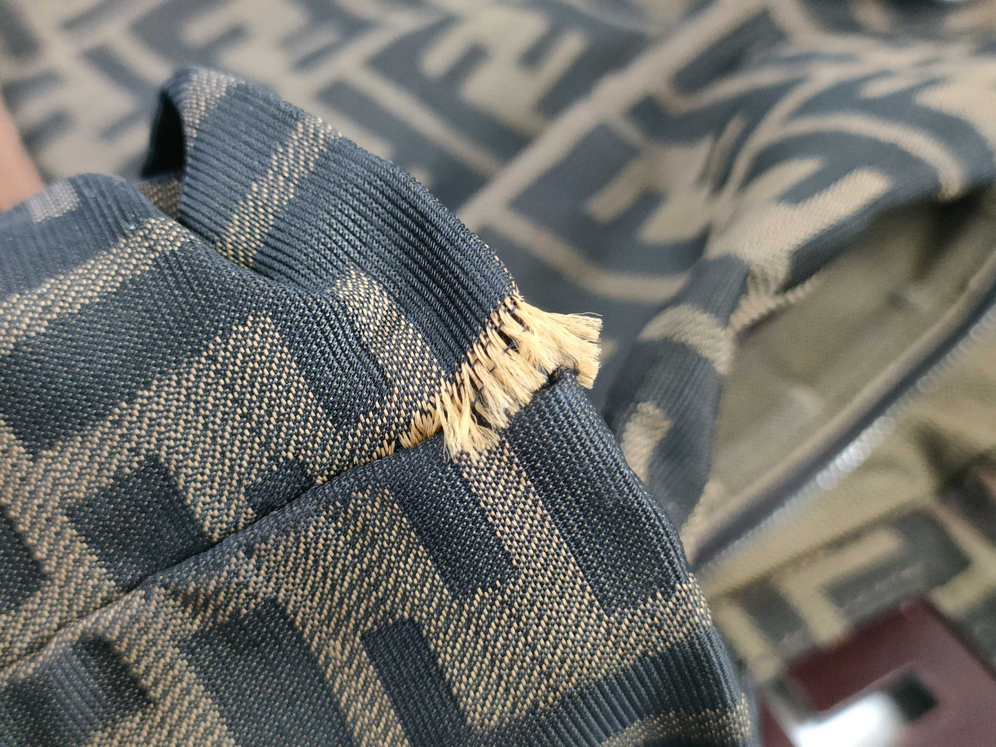 FENDI Zucca pattern tote bag