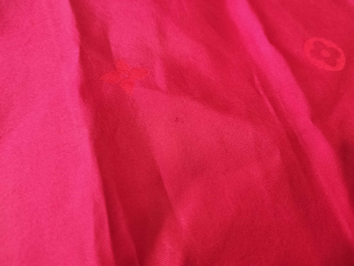 LOUIS VUITTON Monogram Large Silk Scarf