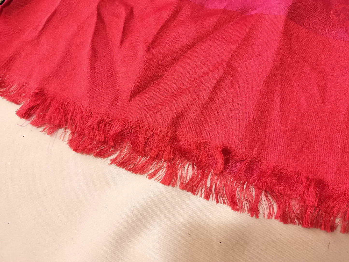 LOUIS VUITTON Monogram Large Silk Scarf