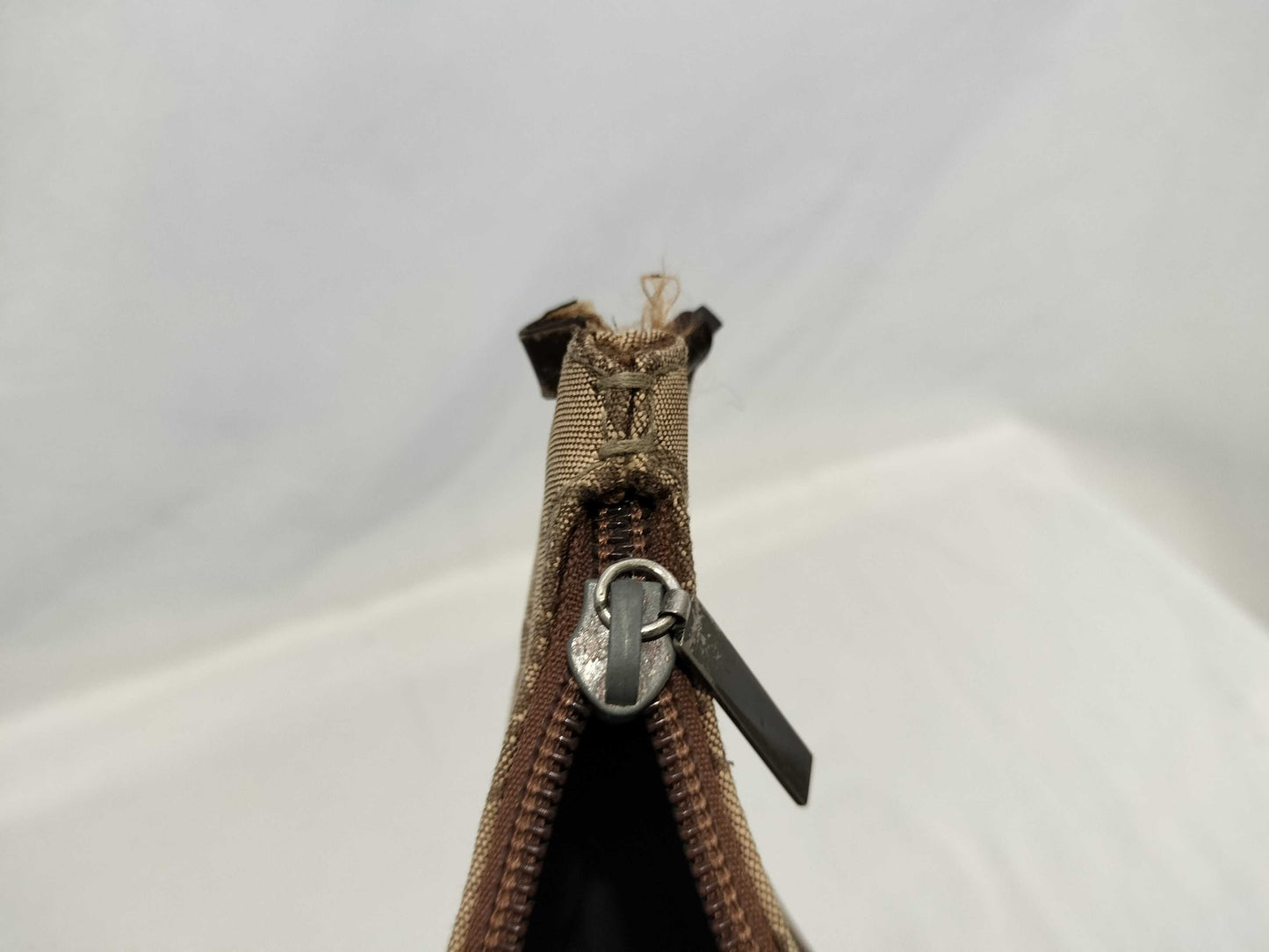 GUCCI Bamboo Leather Bag/Pouch Set Shoulder Bag