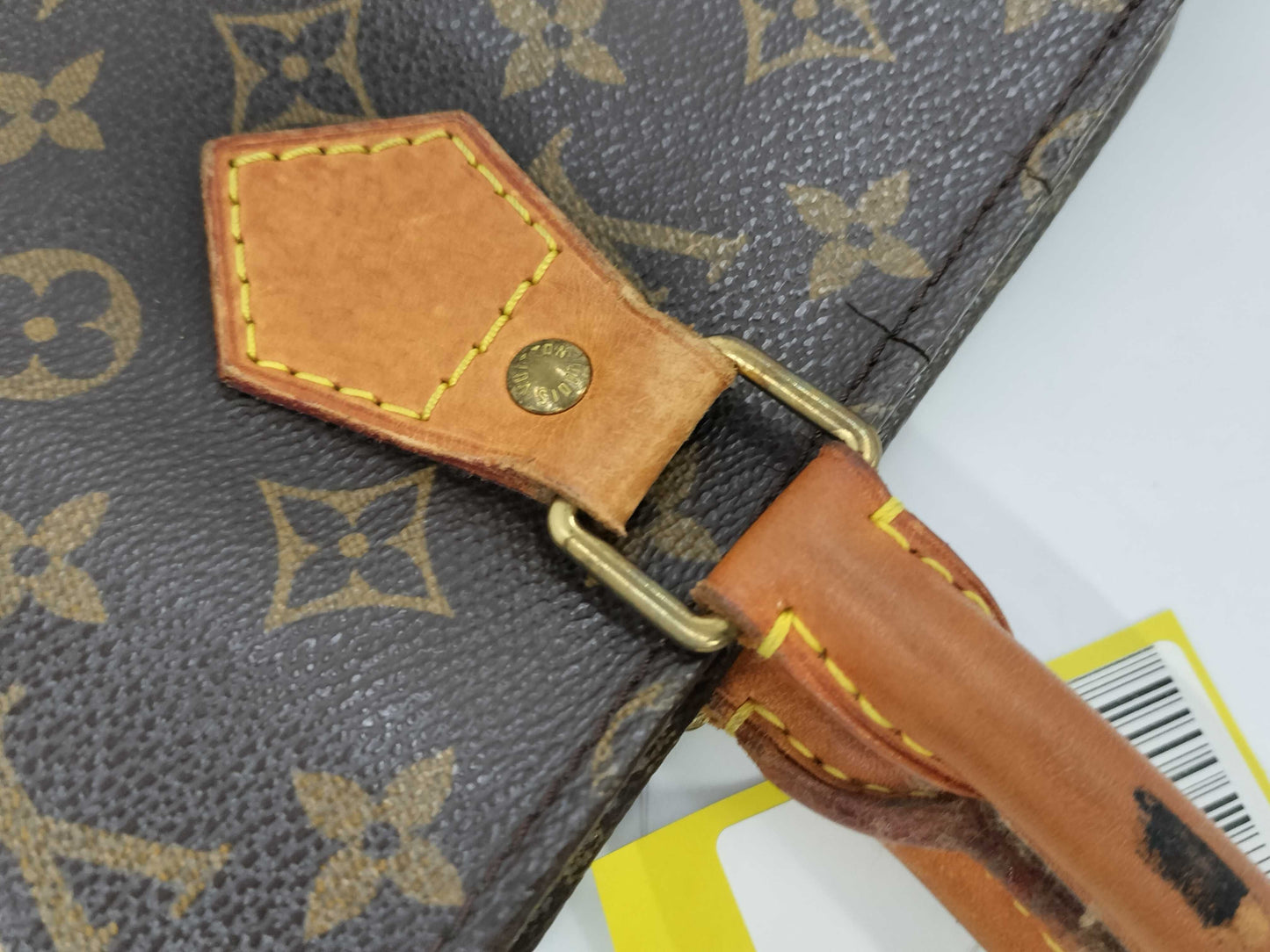 LOUIS VUITTON Monogram Sac Plat Handbag