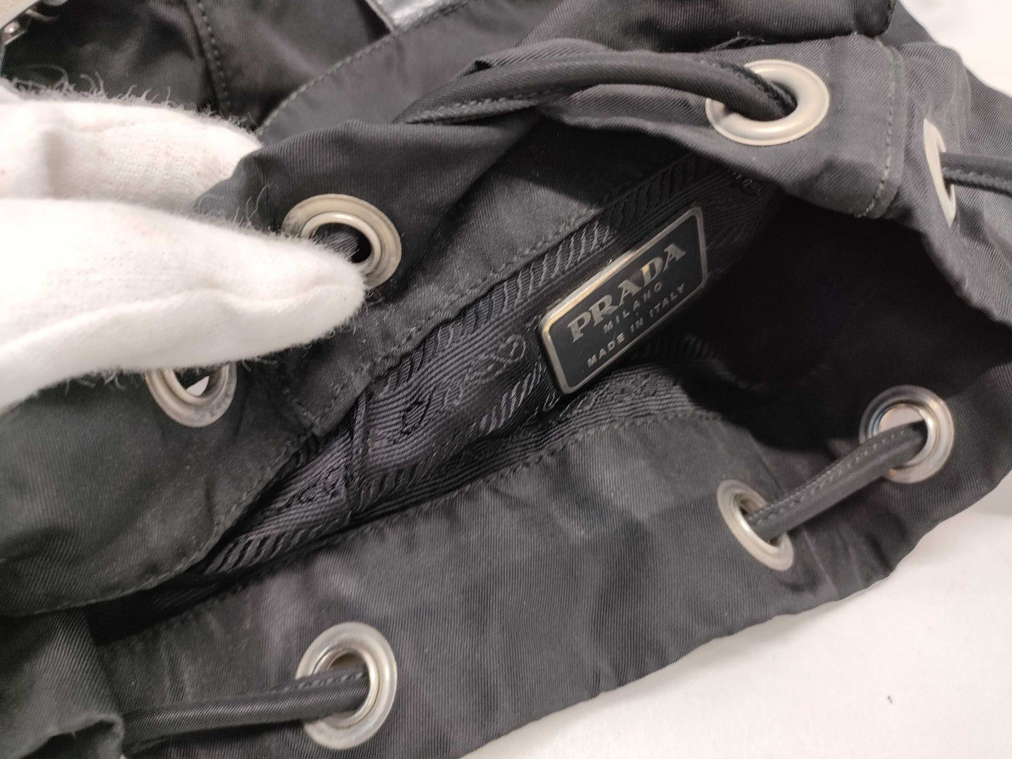 PRADA nylon backpack
