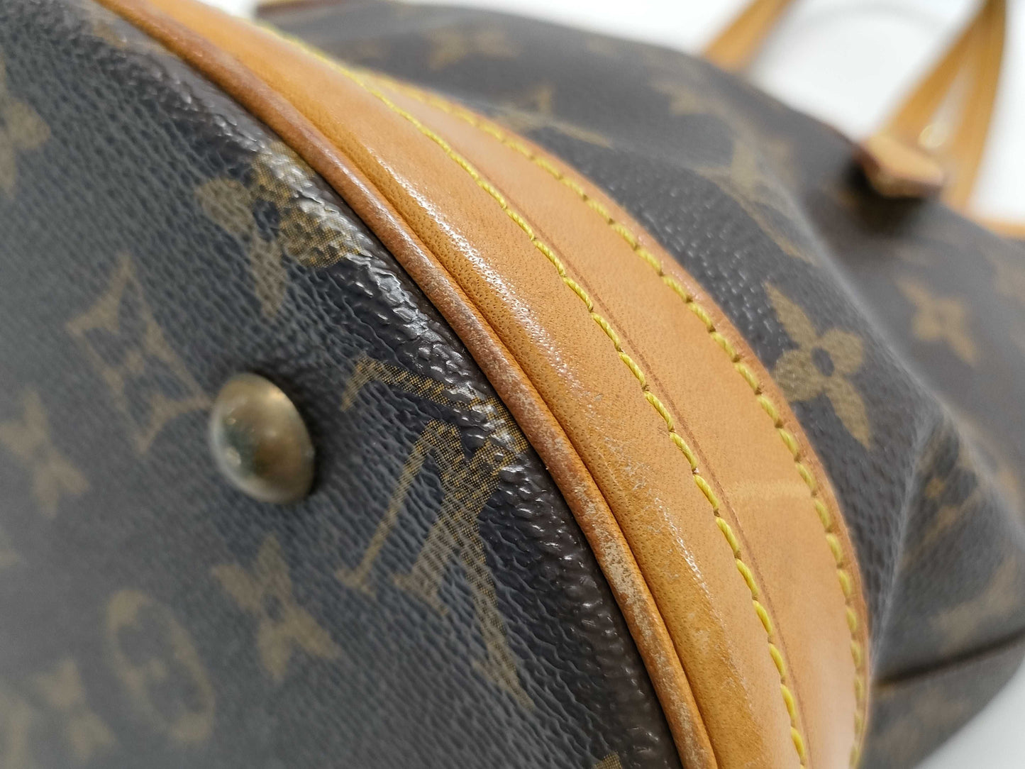 LOUIS VUITTON Monogram M42238 Bucket Tote Bag