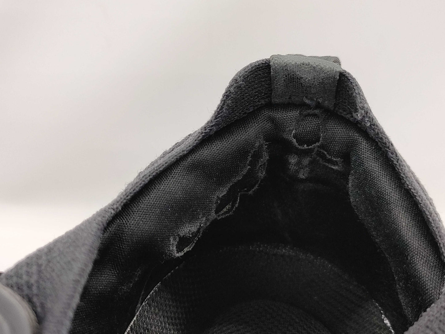 On Black Sneakers