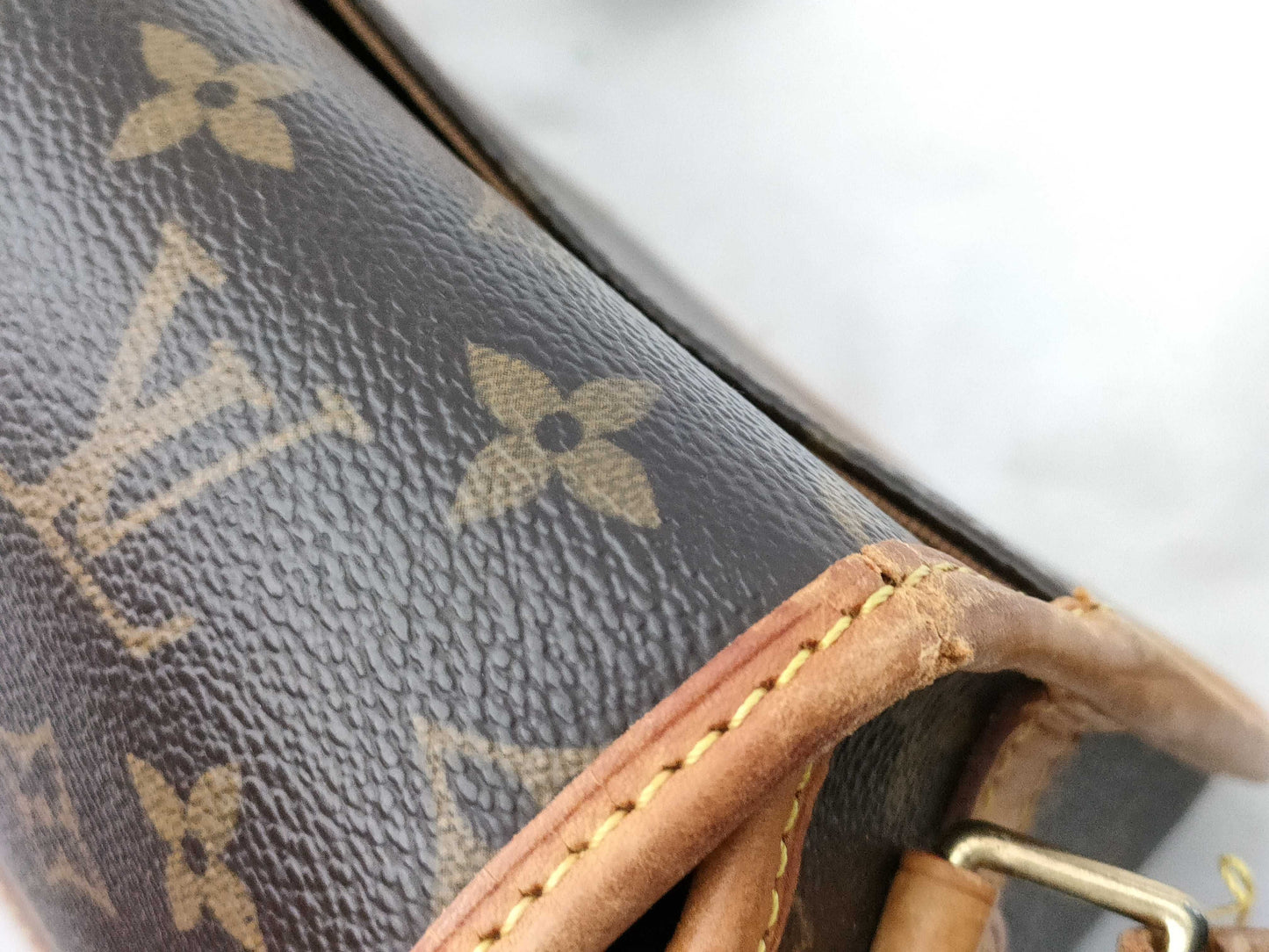 LOUIS VUITTON RFID Unverifiable, Serial Unverifiable, Monogram M42250 Sologne Shoulder Bag