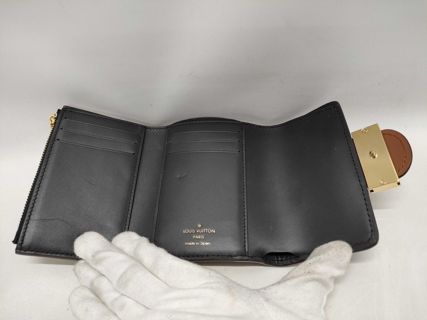 LOUIS VUITTON Monogram Reverse Portefeuille Dauphine Wallet
