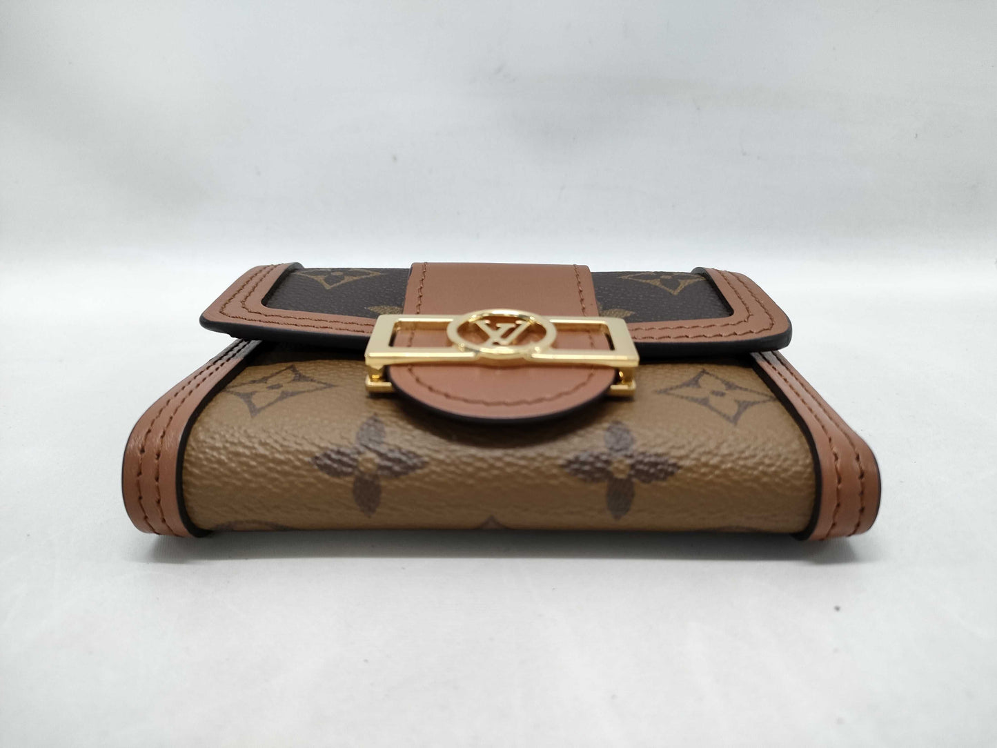 LOUIS VUITTON Monogram Reverse Portefeuille Dauphine Wallet