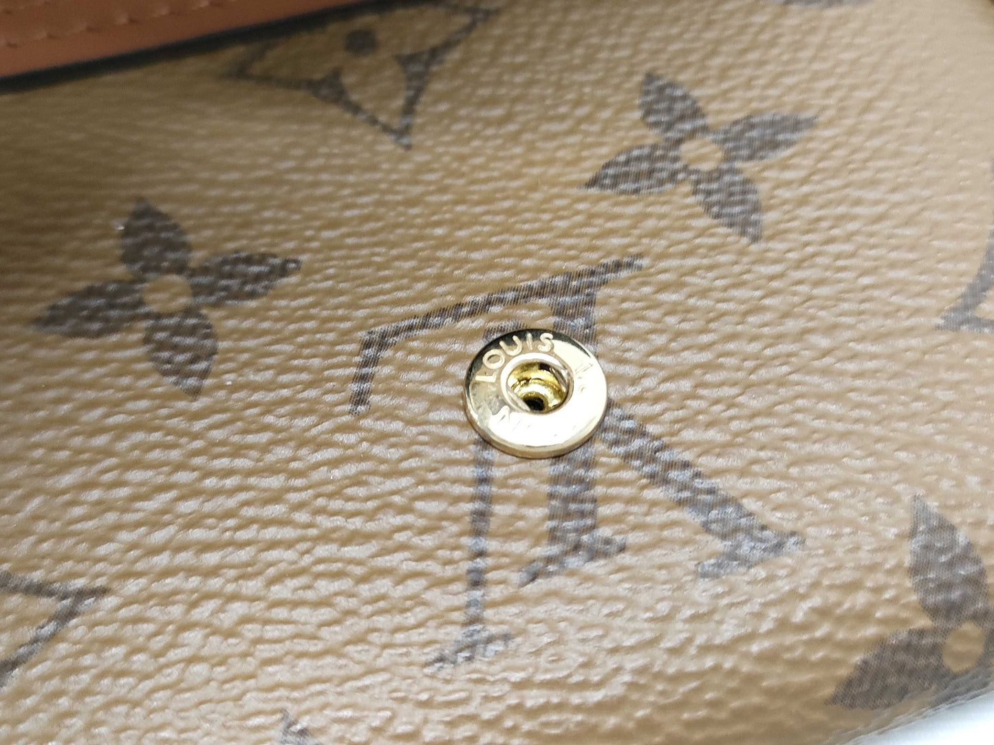 LOUIS VUITTON Monogram Reverse Portefeuille Dauphine Wallet