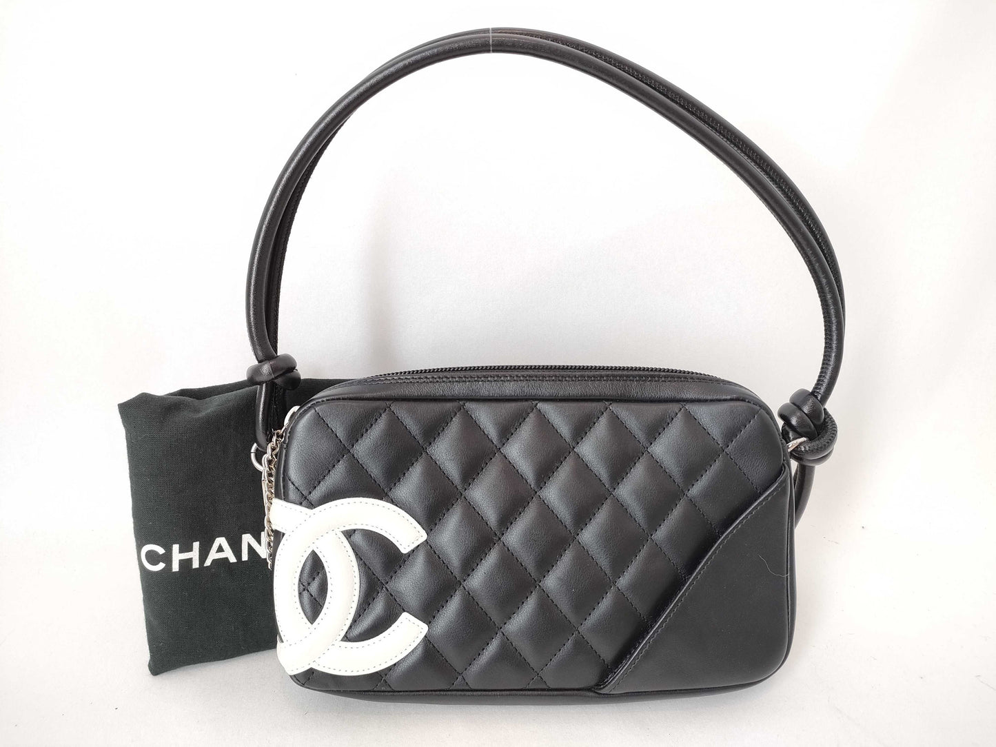 CHANEL Cambon No. 8 Mini Shoulder Handbag with Guarantee