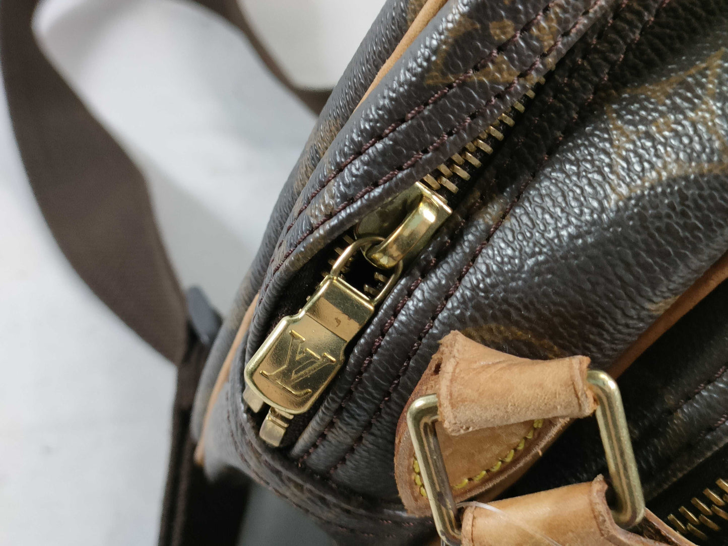 LOUIS VUITTON RFID Unverified SP 0070 Monogram M45254 Reporter PM Shoulder Bag